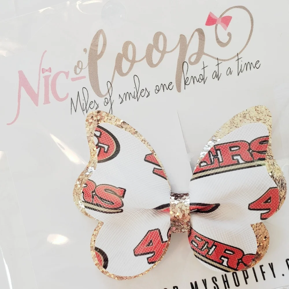 NWT! 49ers Bow